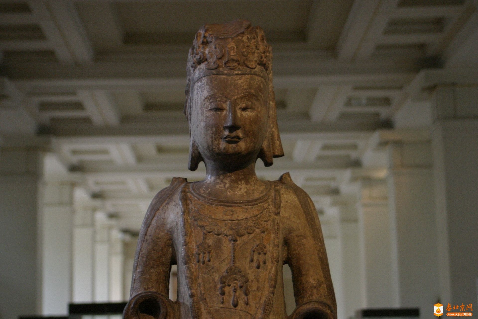 05.ʯSandstone figure of Bodhisattva Avalokitesvara(Guanyin)[].JPG