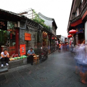 老北京时的烟袋斜街