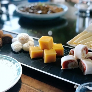 老北京的吃食——豆面糕系列